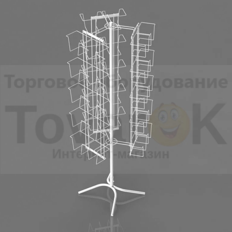 Стойка вращающаяся напольная под колготки (30 ячеек)