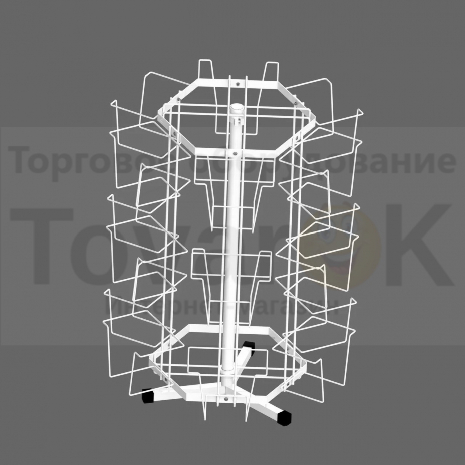 Стойка настольная вращающаяся под колготки (18 ячеек)