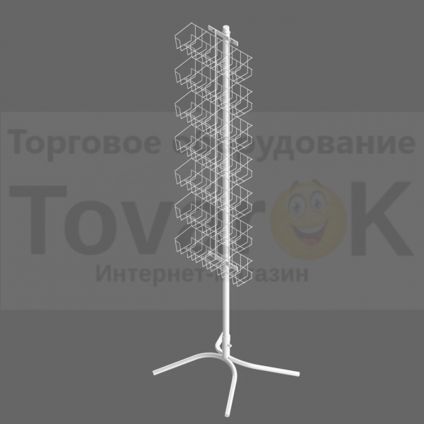 Стойка напольная под семена прямая (28 карманов)